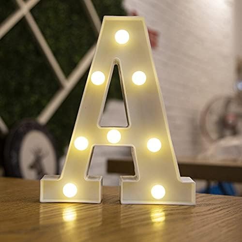 Buy PARTY ADDICTIONLED 3D Alphabet Number Letter LED Lights Marquee ...