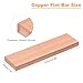 uxcell Copper Flat Bar, 3/8
