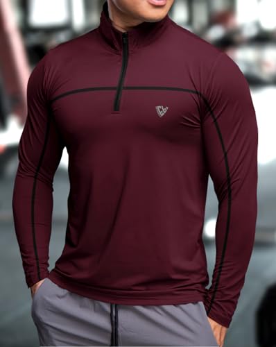 Image of Noble Monk Men's Active wear Regular Fit T Shirt |Full Sleeves |Casual T-Shirt for Men