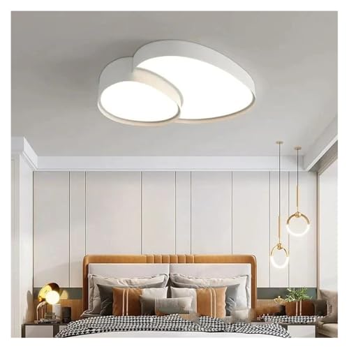 Lampes suspendues LED 40cm blanc pour illuminer la table de salle à manger