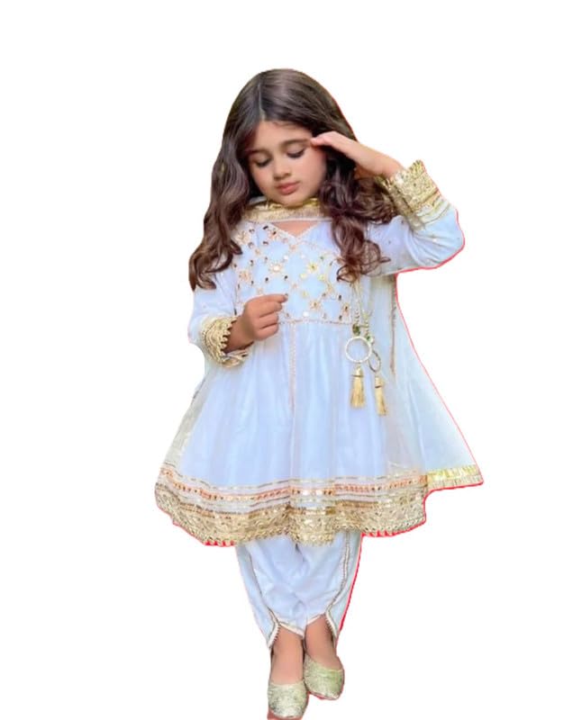 Image of 1 /Baby Girls Clothing Set Ethnic wear