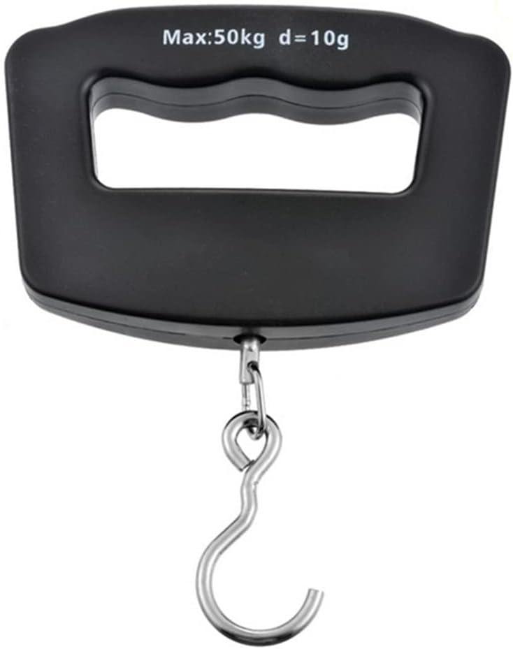 Portable Mini Digital Hand Held Fish Hook Hanging Scale Electronic Weighting Backlight Display Scales