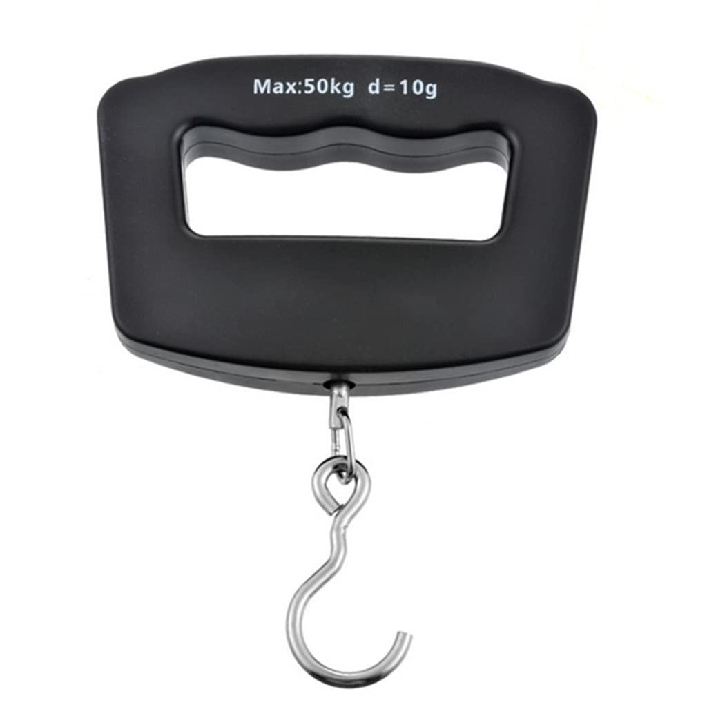 JSEIAJB Portable Mini Digital Hand Held Fish Hook Hanging Scale Electronic Weighting Backlight Display