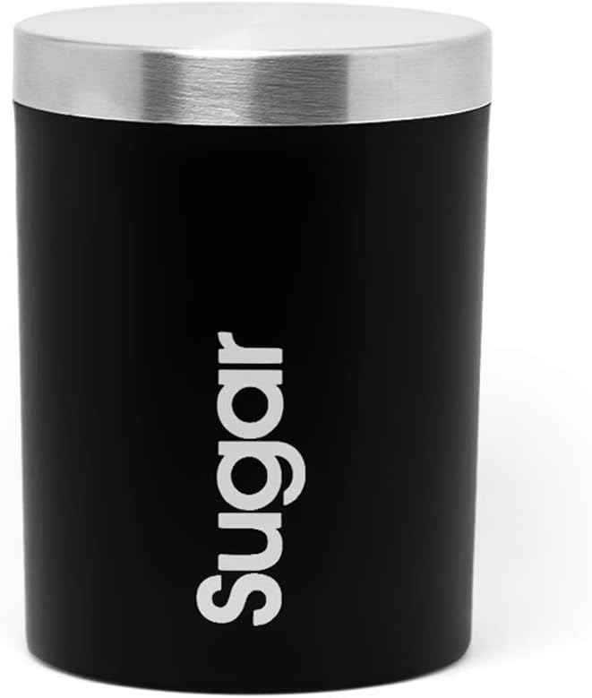 Tea Coffee Sugar Kitchen Storage Canisters Jars Pots Containers Set Tea/Coffee Can Seal Pot (Suggar)