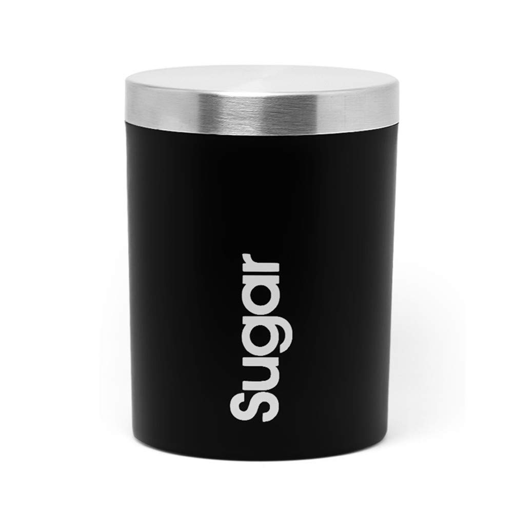 Tea Coffee Sugar Kitchen Storage Canisters Jars Pots Containers Set Tea/Coffee Can Seal Pot (Suggar)