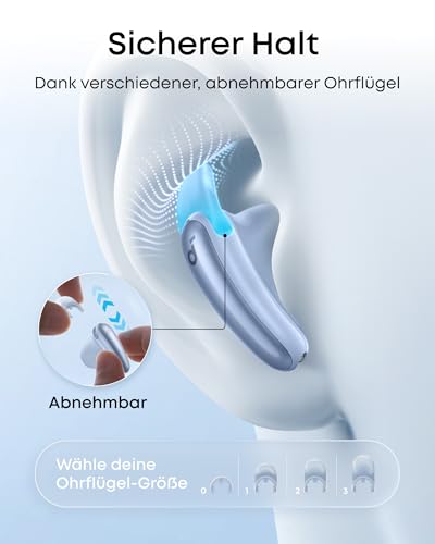 soundcore by Anker Liberty Buds, Kabellose Bluetooth Earbuds, Schnellladen – Ansicht 5