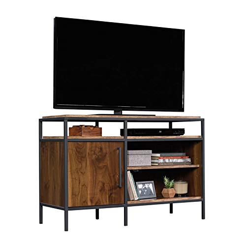 Sauder Nova Loft 46" Engineered Wood And Metal Tv Stand In Grand Walnut #TOP2