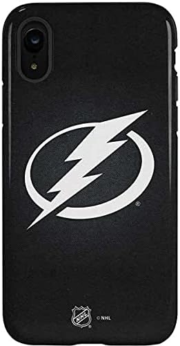 Skinit Pro Phone Case Compatible with iPhone XR - Officially Licensed NHL Tampa Bay Lightning Alternate Jersey Design