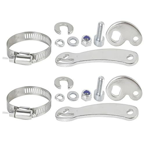 Brazo de torsion para bicicleta electrica universal pack de 2 juegos de acero
