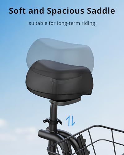 Gyroor Electric Scooter for Adults & Teens with Seat, 450W