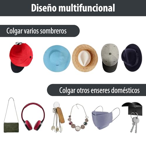Opiniones de Ganchos para sombreros los preferidos por los clientes. 15 Imagen adicional