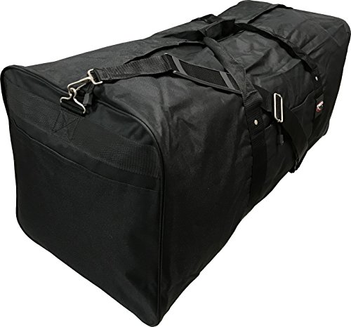"Black" Jumbo Duffle/Cargo Bag/Luggage/Suitcase/Tote (24)3