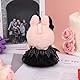 17cm Puppen Kleidungsset, Niedlich Halloweenteufel Kostüm Enthält Flügel Rock Schleife Haarspange Halloween Thematisches Zubehör für 15cm/17cm Spielzeug Figur Deko (Schwarz)