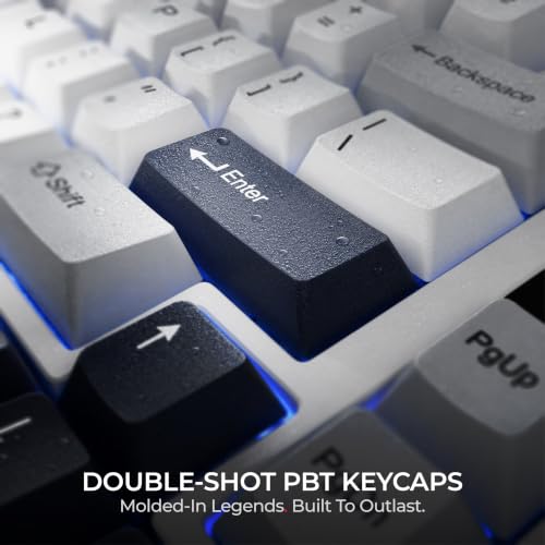 Image of Havoc 75% Wireless Mechanical Gaming Keyboard | Hot-Swap | Gasket Mount | Built in Display | 4000mAh Battery | Sound Dampening | Pre-Lubed Linear Switches | PBT Keycaps | RGB Backlit