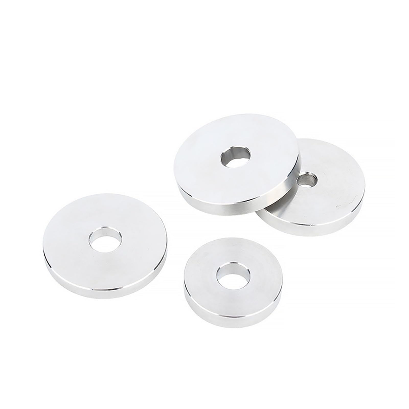 Edelstahl Beilagscheiben Glatte, extra dicke Unterlegscheiben aus Edelstahl 304, M2, M3, M4, M5, M6, M7, M8,6, ohne Gewinde, flache Unterlegscheibe, CNC-präzisionsgedrehte(M8x50x6mm-1PCS)