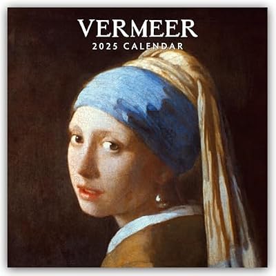Jan Vermeer 2025 Square Wall Calendar