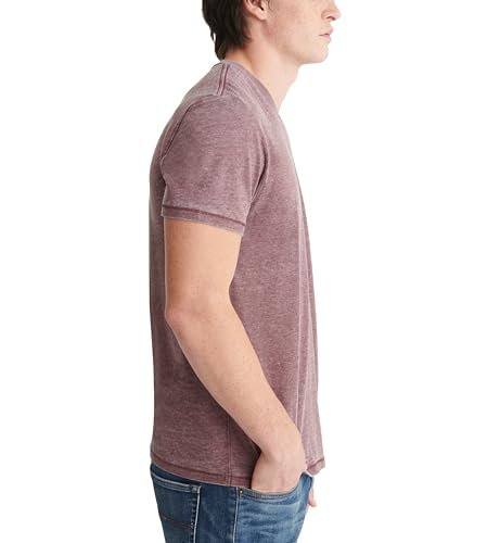 Image of Lucky Brand Men's Venice Burnout V Neck Tee