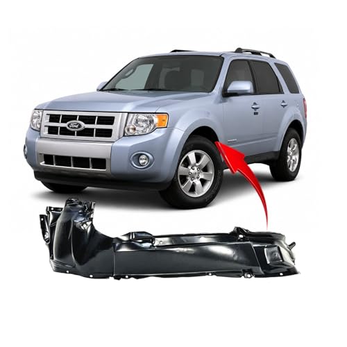 Image of FitParts Compatible with Ford Escape 2008-2012 Front Left Fender Liner | Driver Side, OEM 8L8Z16103B, FO1248126