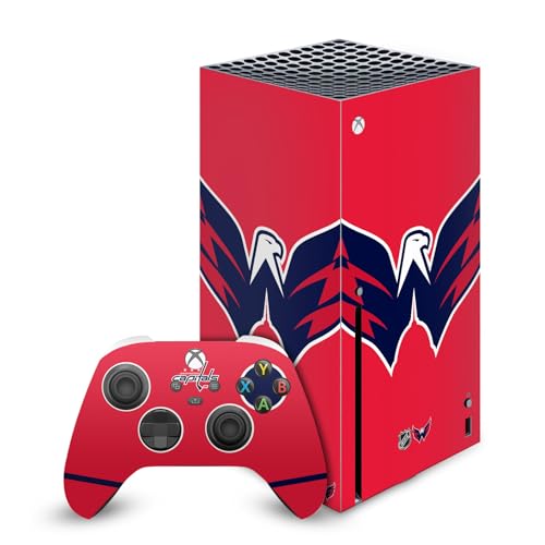 Washington Capitals Vinyle Autocollant de Jeu Xbox Series X Skin Manette Console