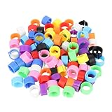 EPIGEIST 200 個 足首 用品 タグ 鳥 ハト オウム 中 鳥 Z 小 鳥 リング 用 脚 鳩 バンド 脚 バンド 用 小 足 リング 鳩 リン ランダムカラー