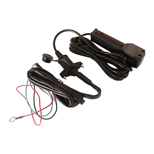 F Fityle Kit de Conversion de Câble de Commande à Distance avec Interrupteur à Bascule pour VTT, Kit de Treuil Noir