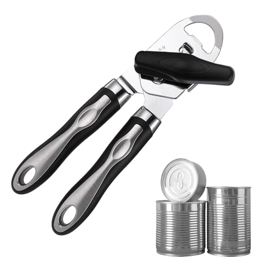 Zuasdvnk Apribottiglie manuali, multifunzione – Potente apribottiglie per birra manuale, comoda presa e non scivolosa, utensili da cucina ergonomici per feste, ristoranti, casa