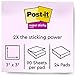 Post-it Super Sticky Notes, 24 Sticky Note Pads, 3 x 3 in., School Supplies, Office Products, Sticky Notes for Vertical Surfaces, Monitors, Walls and Windows, Canary Yellow