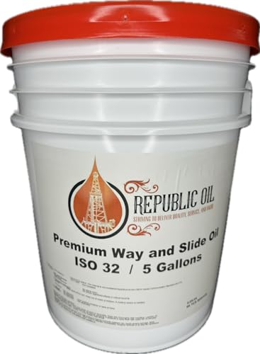 Generic Republic Oil ISO 32 Premium Way Oil 5 Gallons | Vatra 1 Replacement | Way and Slide Oil | Machine Tools | lathes | planers | Shapers | Drilling Machines | Milling Machines | Screw Machines