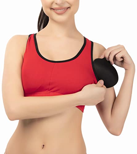 Image of Eve's Beauty Women's Racerback Sports Bra (Padded)