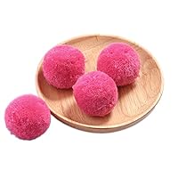 Duories 50 Pompon In Cashmere 20 Mm – Giallo, Per Lavoretti Fai Da Te, Decorazioni Pasqua, Natale, Artigianato