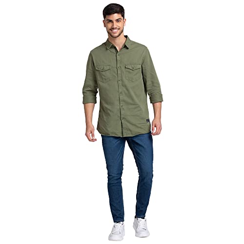 Image of Spykar Men's Mid Rise Slim Fit Jeans