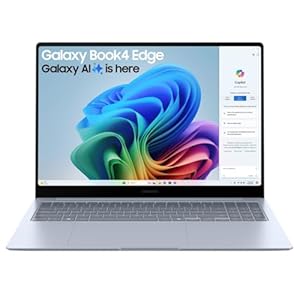 Samsung Galaxy Book4 Edge AI Laptop Copilot+ PC 16.0 Inch Snapdragon X Elite 16GB Memory 1TB Storage Arctic Blue