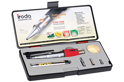 IRODA SolderPro 50 Kit fer à souder au gaz butane 30-70 W