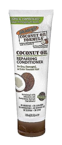 Après Shampoing Cheveux Huile de Coco Palmer's 250 ml - Répare les Cheveux Abîmés par les Frisottis