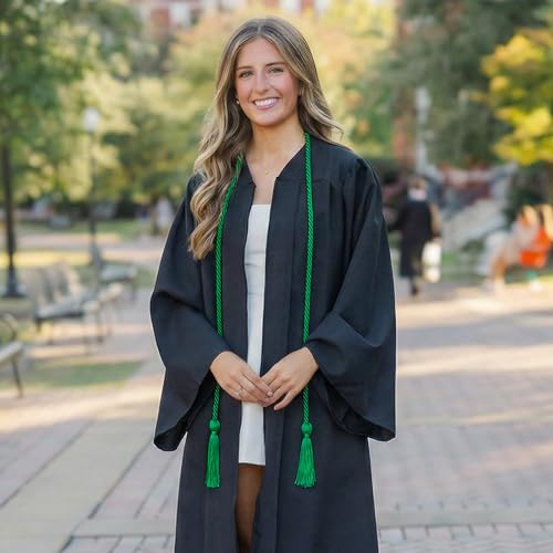 Image of GraduationMall Graduation Honor Cord 68 inch Kelly
