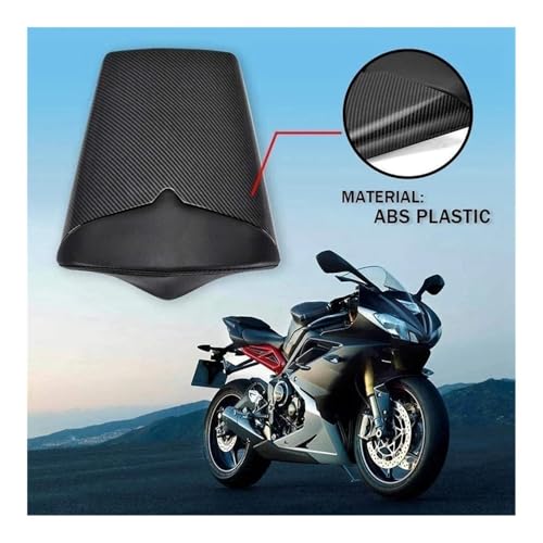Siège arrière passager moto et capot de selle Daytona 675