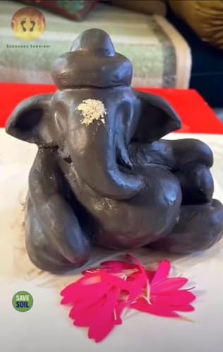 Image of Sculpting Clay Shadu Mati Easy Modeling for Kids, Organic Eco-Friendly Air Dry Clay Safe Nontoxic Sculpting, Modeling, Pottery, Ganesh & Jewelry Making for Kids & Adults, 500g