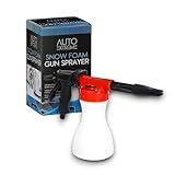 Snow Foam car wash Spray Gun - 900ml Hand Sprayer Bottle - Universal Hose Pipe Connector - Adjustable Foam Concentration - car Cleaning Hand Sprayer.
