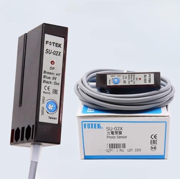 1PCS New FOTEK photoelectric Switch SU-02X NPN U-Shaped Sensor 10-30VDC