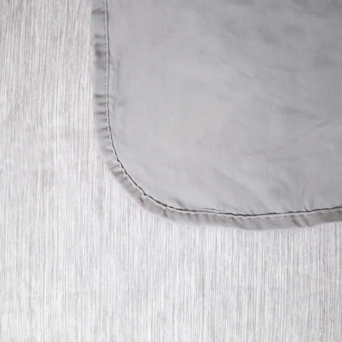 TEPPOIC Manta refrescante, Manta de Verano Fina, Ligera y Transpirable, Suave, con Doble Cara y Efecto refrescante Mejorado, para Cama, sofá o sillón (Light Gray,90 * 104in(230 * 265cm))