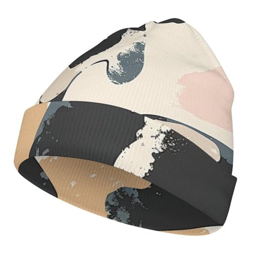 Cute Brown OttersChildren's Warm Knitted Hat, Suitable for All Seasons and Daily Wear