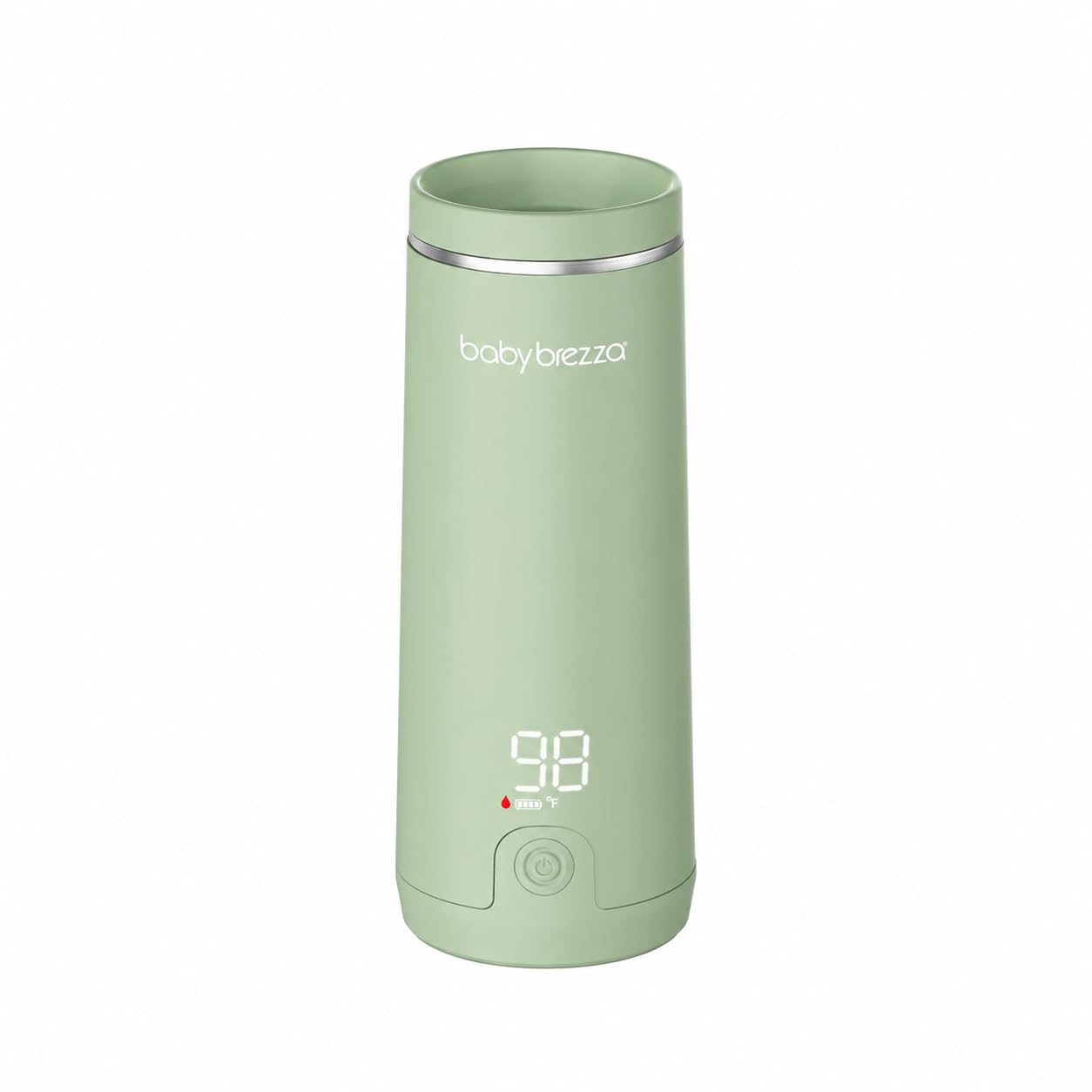 Baby Brezza Portable Baby Bottle Warmer - Breastmilk + Formula Safe, Green