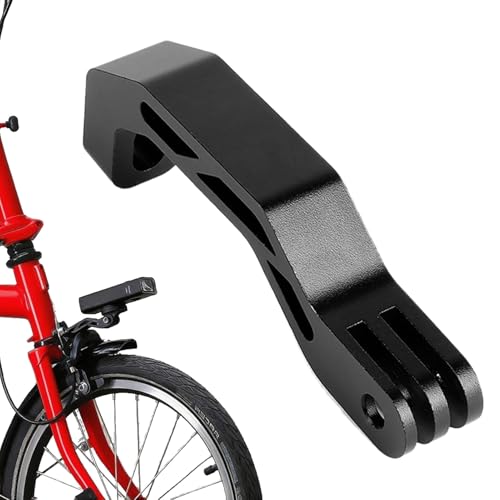 Soporte para luz de bicicleta – Soporte para bicicleta a prueba de golpes plegable, soporte para luces delanteras plegables, soporte para LCE delantero para bicicleta | para ciclismo nocturno para