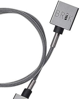 Magnetic USB Charging Cable - Fast Charger - Braided Cord with Reinforced Springs (1 Pack), Laptop