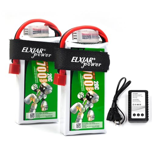 7.4V 2700mAh Li-Po Battery for WLTOYS 12428 RC Car + Charger