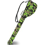 【公式】EARTH LEAD ゴルフ クラブケース 【超軽量 大容量 コンパクト収納 14色】 最大7本収納可能 ファスナーポケット付き 練習用 ゴルフバッグ ソフト クラブ ケース 迷彩 グリーン