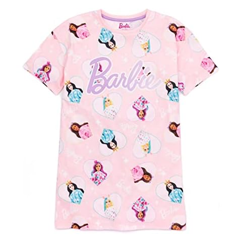 Barbie Girls Pink Nightdress for Kids Cover
