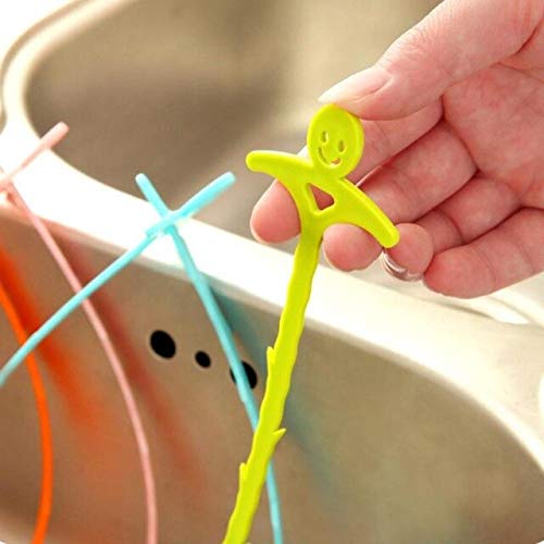 Multi function Sink Cleaning Hook Bathroom Floor Drain Sewer Dredge ...