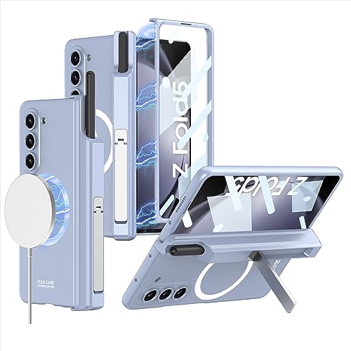 Coque antichoc Galaxy Z Fold 5 avec protection écran et anneau Magsafe magnétique