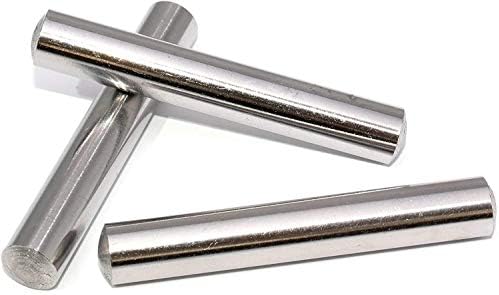 QUARKZMAN 25 Stück Regalbodenträger Aus Edelstahl - 5mm X 30mm Zylinderstifte Für Stabile Regale